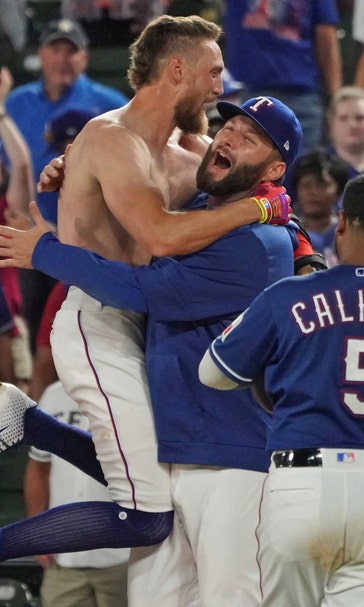 Pence 3 RBIs for Texas, another last-AB win against Angels